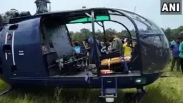 BIGBREAKING : भारतीय नौ सेना का हेलीकॉप्टर क्रैश, क्रू मेंबर की मौत, पायलट की हालत गंभीर