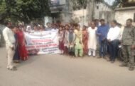 महाविद्यालय की छात्र-छात्राओं ने निकाली मतदाता जागरूकता रैली।