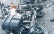 दो बाईकों में जोरदार टक्कर, दो लोगो की मौत,दो की हालत गंभीर