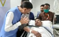 लातेहार : मुठभेड़ में घायल जवान अवध सिंह को एयरलिफ्ट कर लाया गया राँची