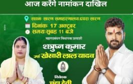 छपरा से RJD उम्मीदवार खेसारी लाल यादव आज करेंगे नामांकन दाखिल, समर्थकों से की बड़ी अपील